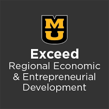The MU logo with the words "Exceed: Regional Economic & Entrepreneurial Development."